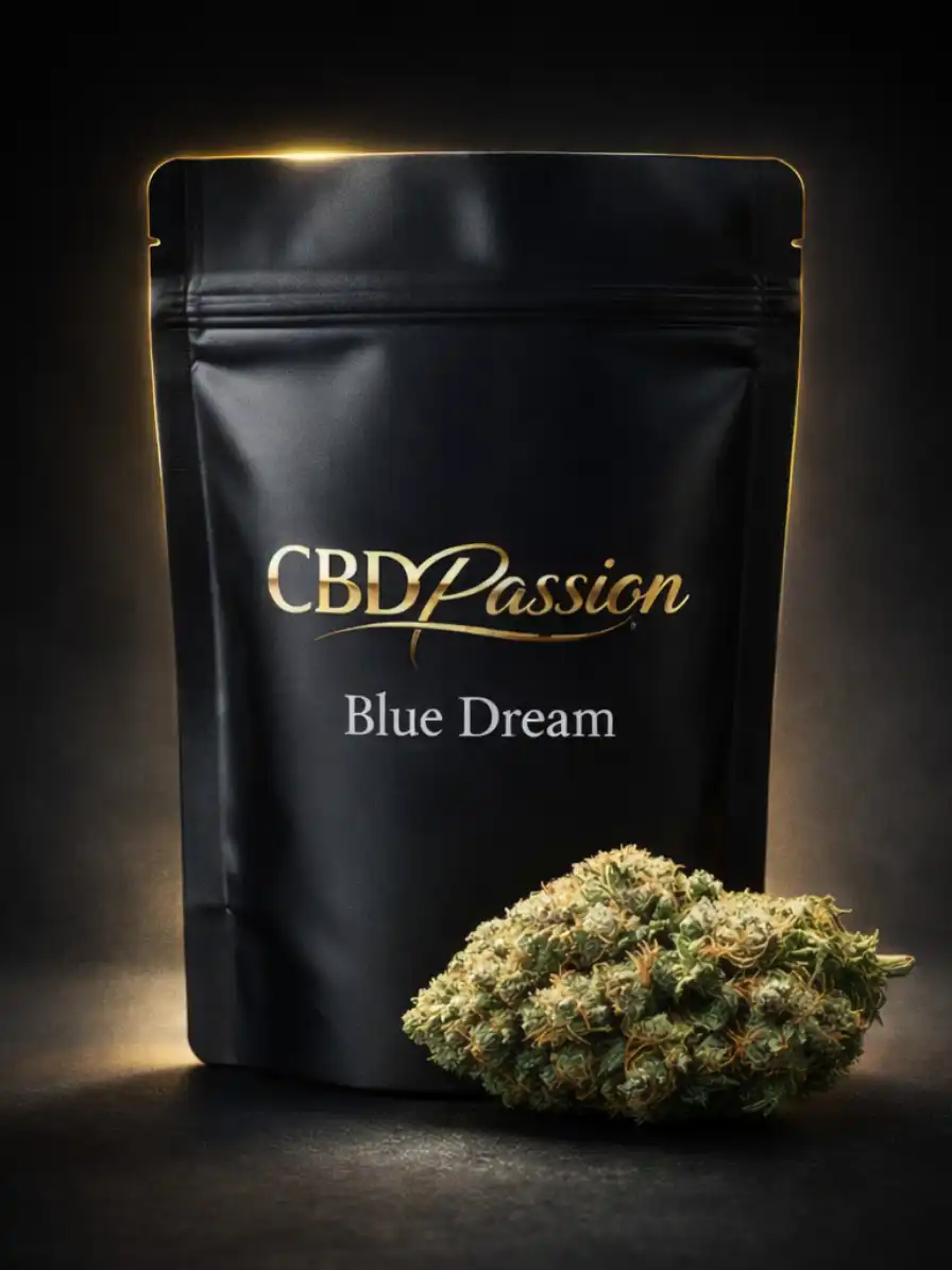Fleurs CBD Blue Dream packaging