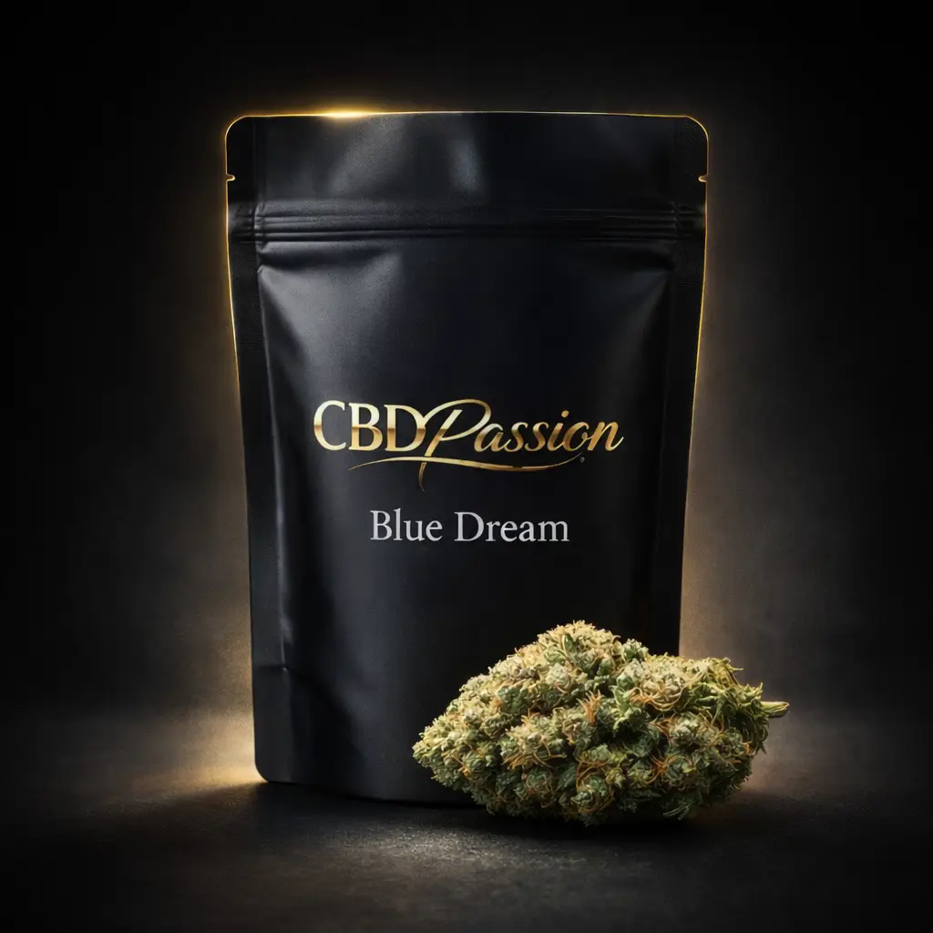 Fleurs CBD Blue Dream packaging