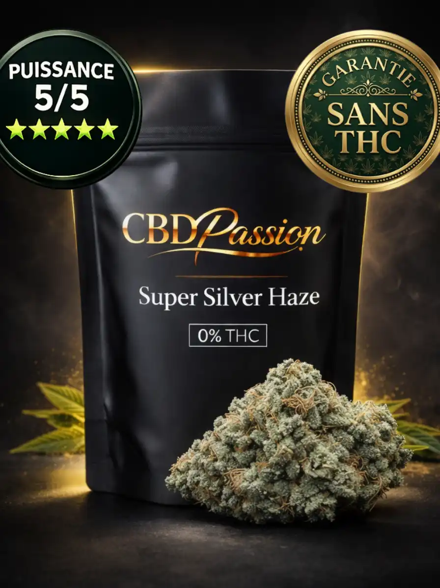 Super silver Haze Packaging CBDPassion