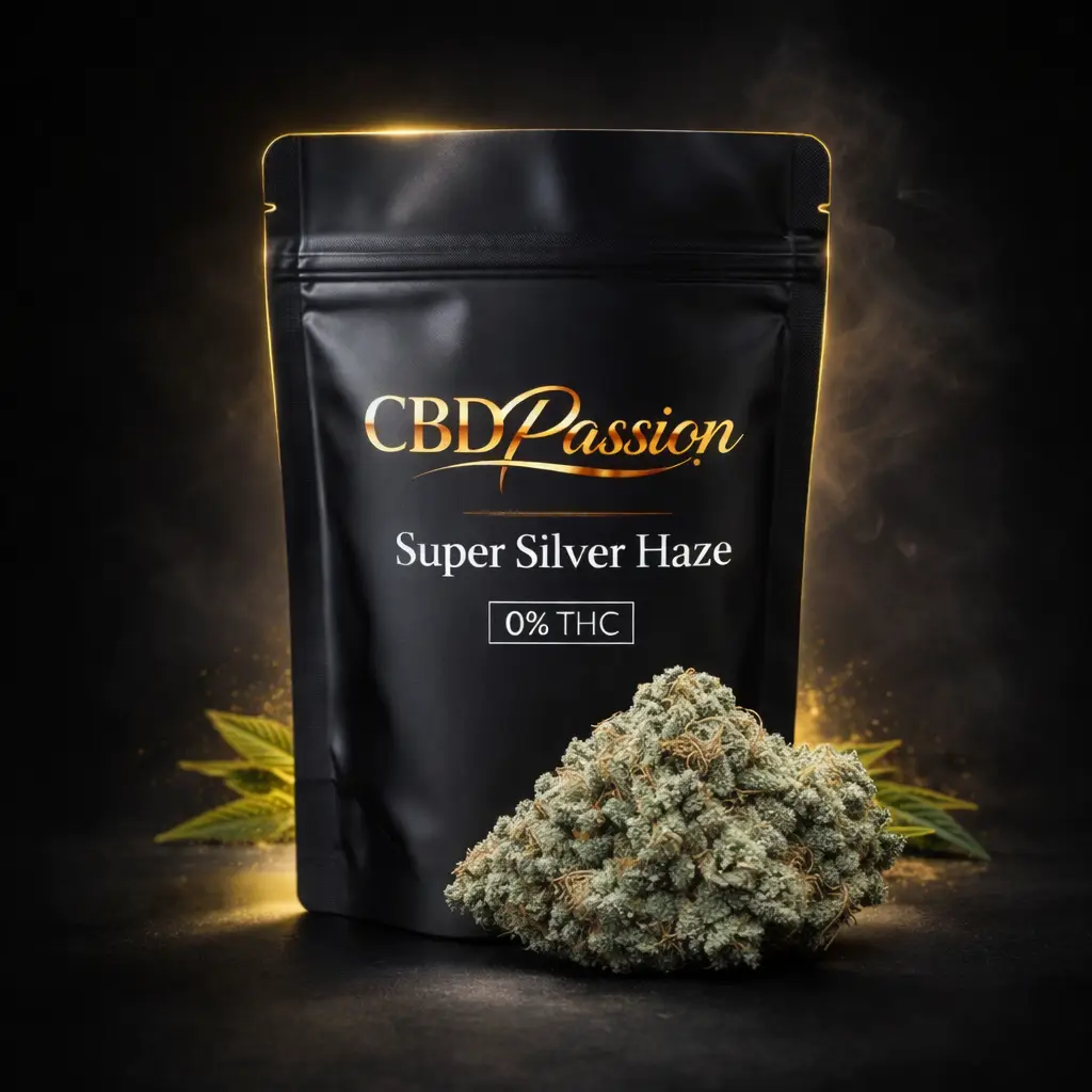Super silver Haze Packaging CBDPassion