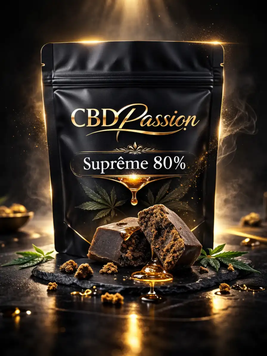 Suprême CBD 80% Packaging