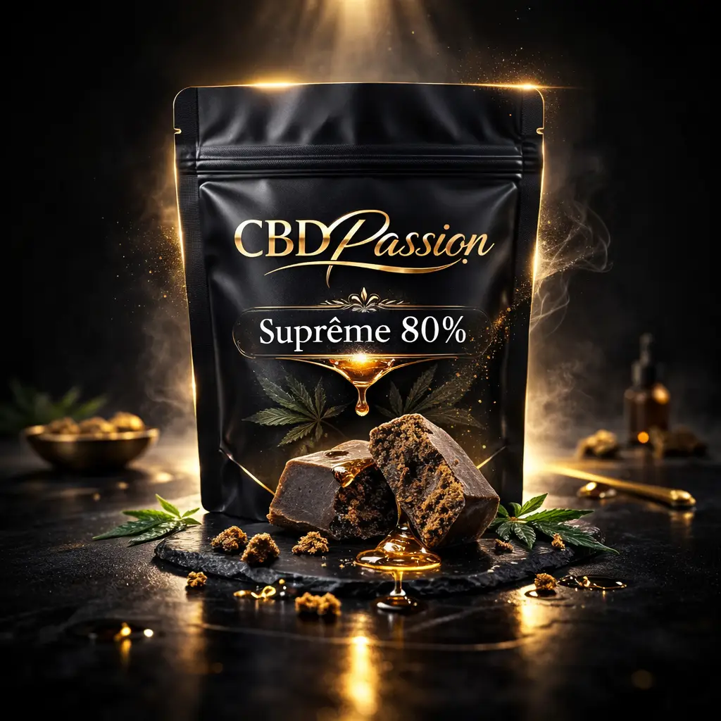 Suprême CBD 80% Packaging